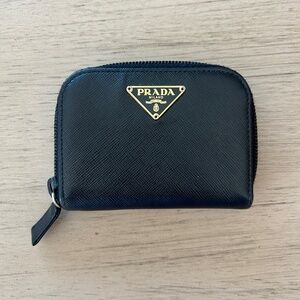 Prada Saffiano Coin Case